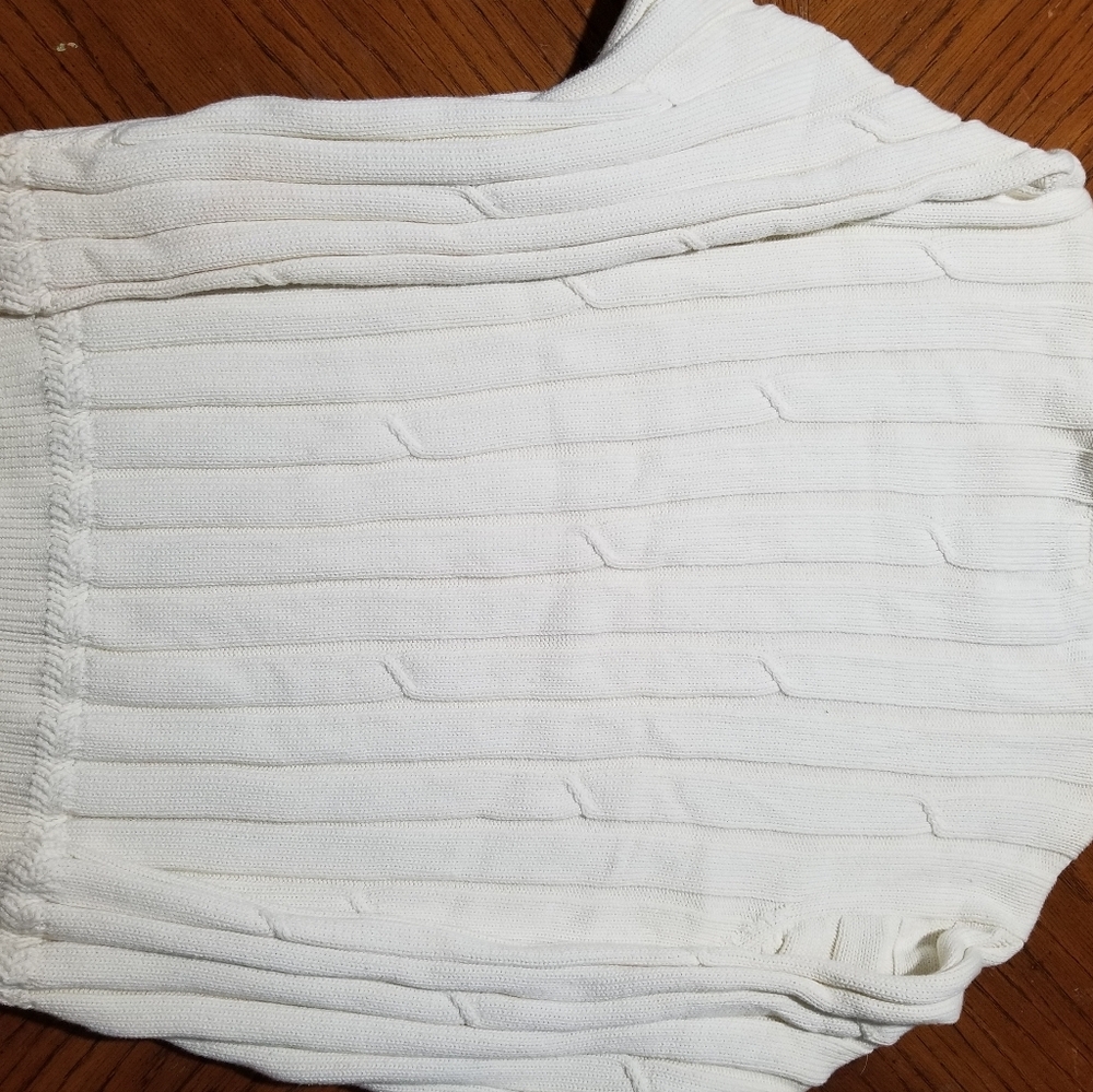 Nautica Cream Crewneck Sweater - Picture 3 of 3